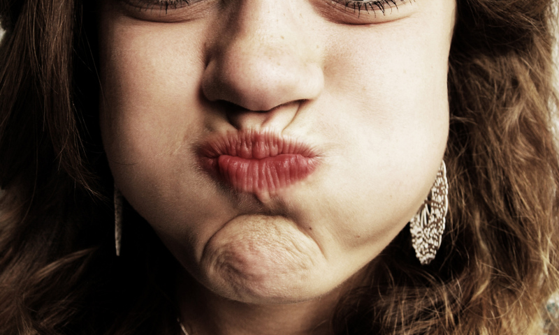 holding breath
