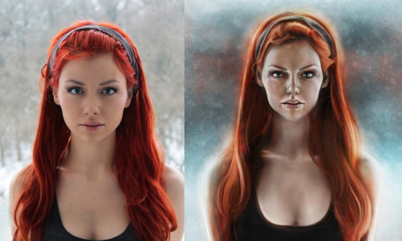 red hot pic and drawing